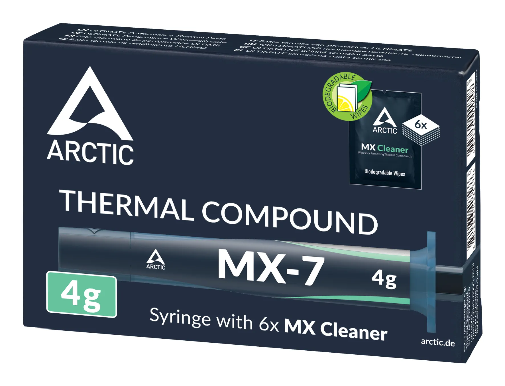 ARCTIC MX-7 - ULTIMATE Performance Wärmeleitpaste mit 6x MX Cleaner – Bild 2