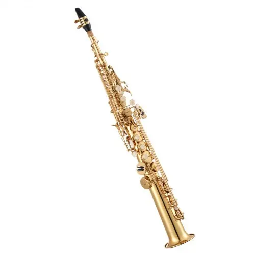 VEVOR Sopransaxophon, B-Dur, Messing-Saxophon-Anfängerset mit Tragetasche, Mundstück, Reinigungstuch, Stab, Handschuhen, Umhängeband, 23-Tasten-Sax-Set, für Anfänger & Schüler, Gold – Bild 10