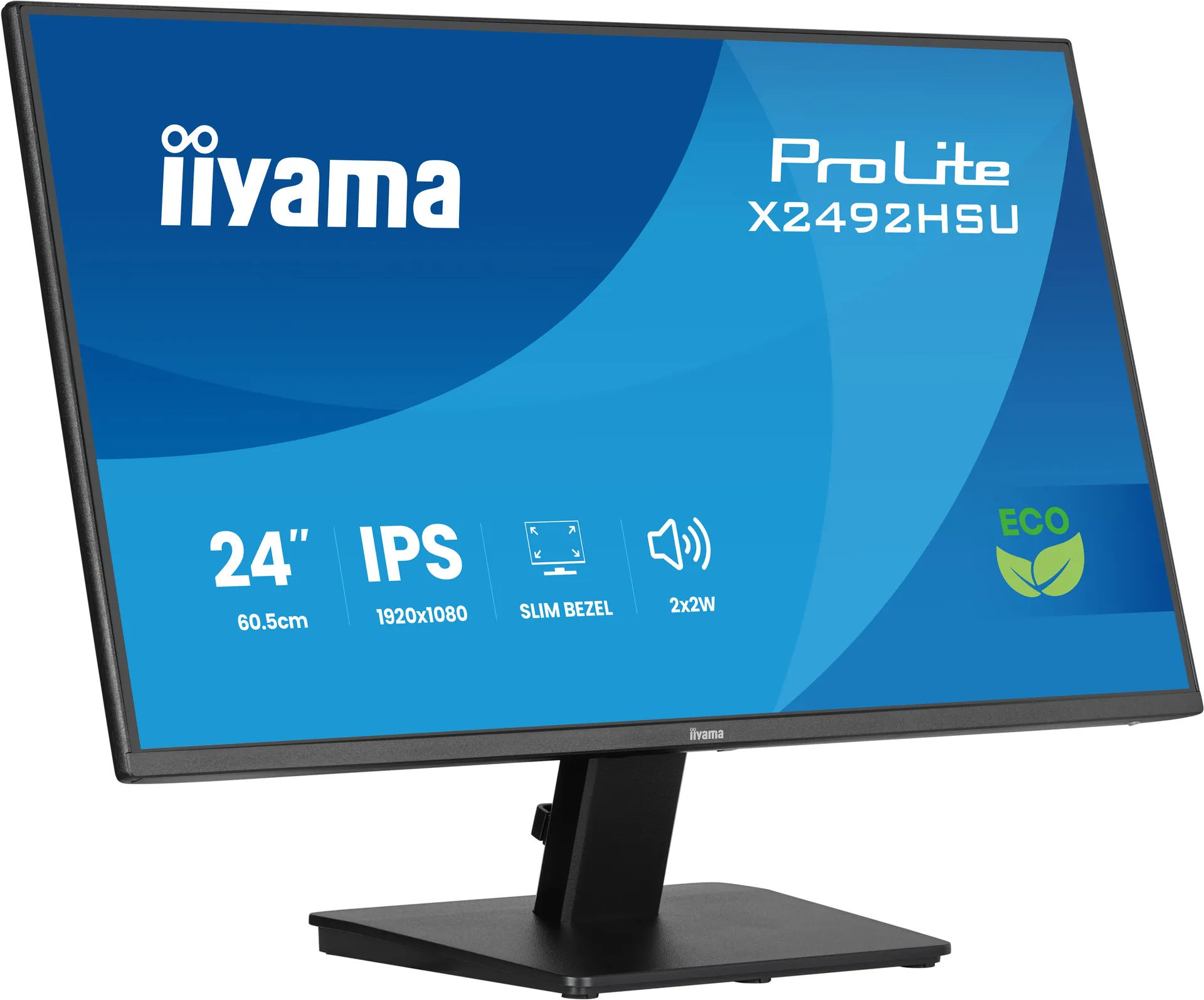 iiyama ProLite 24" (60.5 cm) IPS-Full-HD-Panel mit 4-seitigem Slim-Bezel und Energieeffizienzklasse B – Bild 5