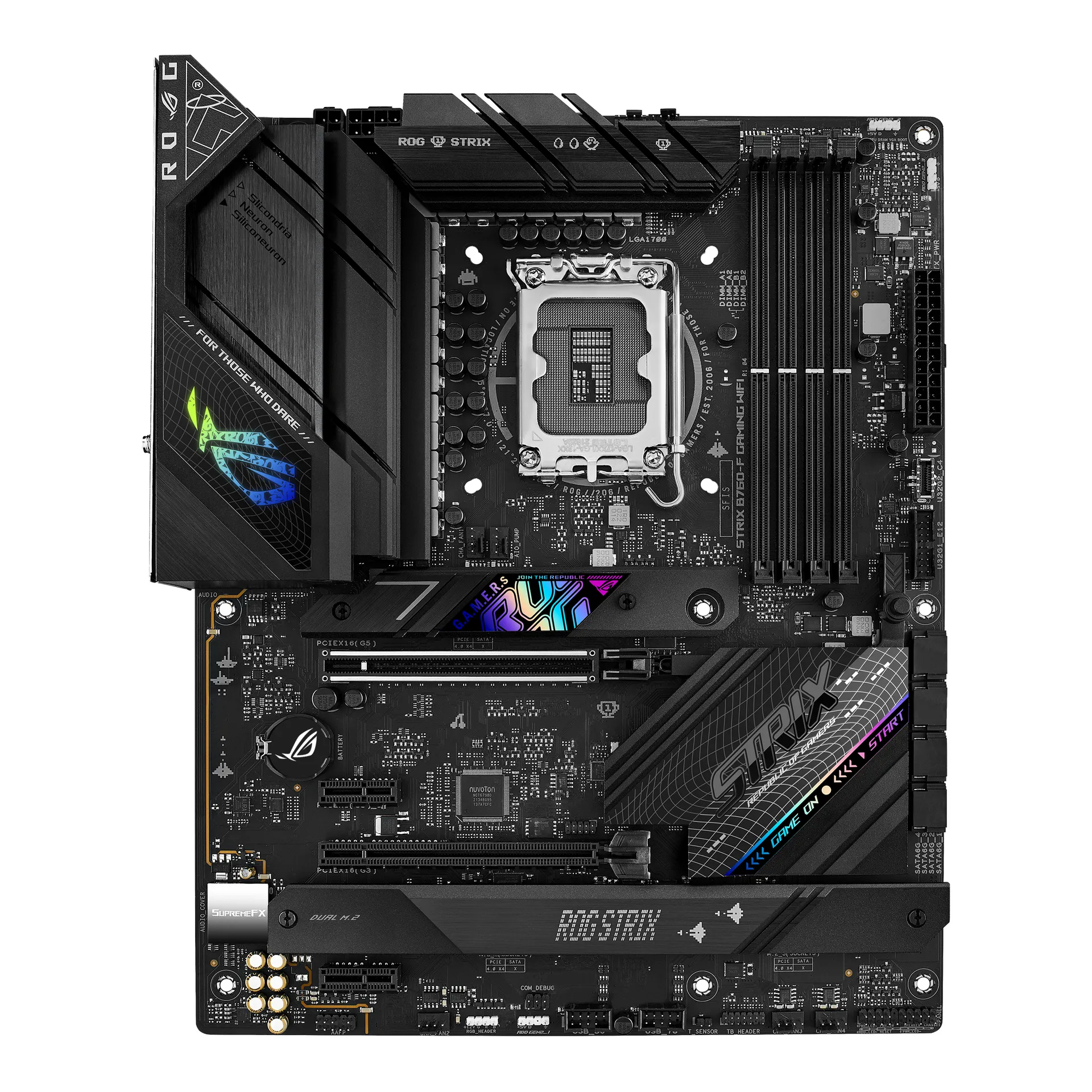ASUS ROG STRIX B760-F GAMING WIFI Intel B760 LGA 1700 ATX ASUS ROG STRIX B760-F GAMING WIFI Intel B760 LGA 1700 ATX