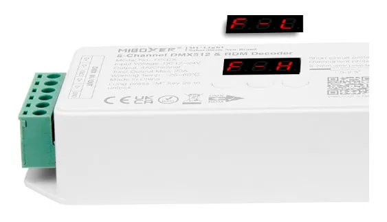 MiBoxer D5-CX LED DMX 5-Kanal LED Controller – Bild 5