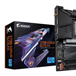GIGABYTE Z790 AORUS ELITE AX Motherboard – Unterstützt Intel Core 14. Generation CPUs, 16*+2+1 Phasen Digital VRM, bis zu 7600MHz DDR5 (OC), 4xPCIe 4.0 M.2, Wi-Fi 6E, 2.5GbE LAN, USB 3.2 Gen 2×2 GIGABYTE Z790 AORUS ELITE AX Motherboard – Unterstützt Intel Core 14. Generation CPUs, 16*+2+1 Phasen Digital VRM, bis zu 7600MHz DDR5 (OC), 4xPCIe 4.0 M.2, Wi-Fi 6E, 2.5GbE LAN, USB 3.2 Gen 2×2