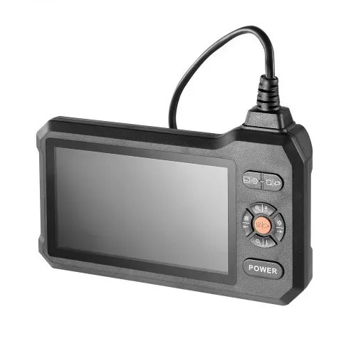 VEVOR Dual Lens Endoskopkamera mit 5 Zoll Bildschirm, 3000mAh Akku Inspektionskamera mit 5m Kabel 8X Zoom 180° Bildrotation IP67 Wasserdicht, 5,5mm Industrie Endoskop mit Licht für Auto Rohre Abfluss – Bild 10