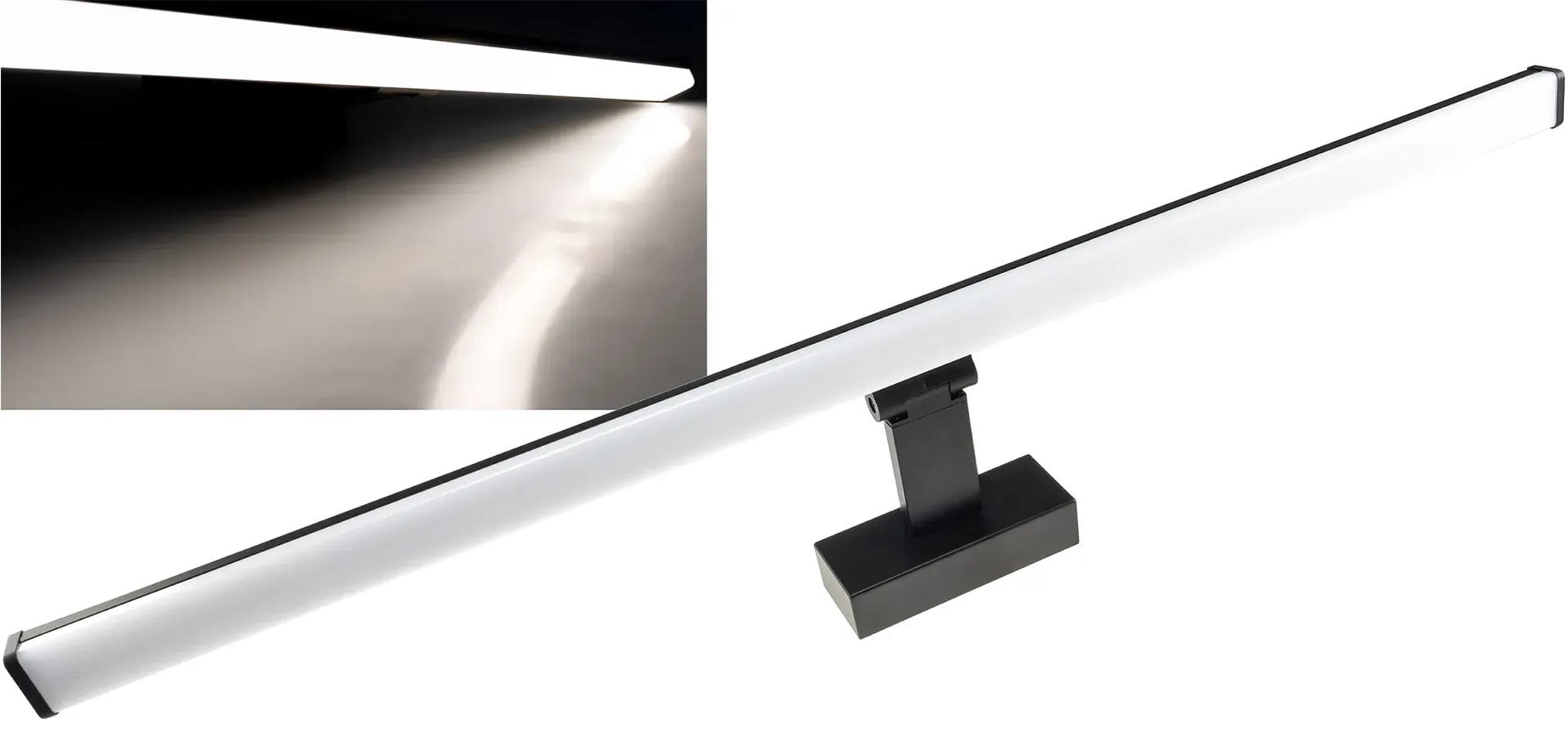 LED Spiegelleuchte IP44 “Banho 780s” 230V, 78cm, 10W, 904lm, Neutralweiß LED Spiegelleuchte IP44 “Banho 780s” 230V, 78cm, 10W, 904lm, Neutralweiß
