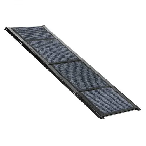VEVOR Hunderampe, 160 x 43,2 cm, faltbare Hundeautorampe für mittelgroße & große Hunde bis 113 kg, Hundetreppe mit rutschfester Filzteppichoberfläche, tragbare Einstiegshilfe für SUV & LKW – Bild 8