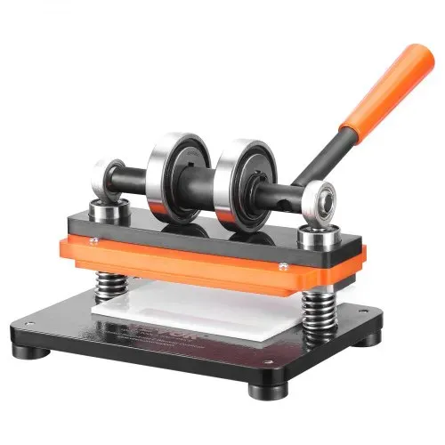 VEVOR Leder Stanzmaschine Manuelle Lederschneidemaschine 18 x 10 cm, Leder Prägemaschine 1,5 t Belastbare Leder-Stanzmaschine Geeignet für Leder, PVC/EVA-Schaumstoff, nicht Klebende Materialien – Bild 10
