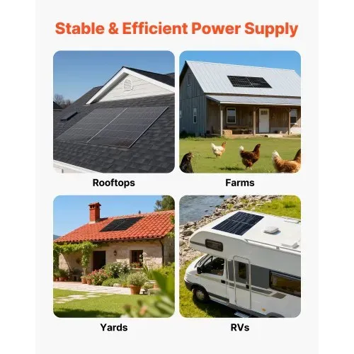 VEVOR Bifaziales Solarpanel 2 Stk. 400W, 16BB N-Typ Monokristallines PV-Modul 24% Wirkungsgrad, IP65 wasserdichtes Solarmodul mit MC4-Ausgang & Alu-Rahmen für Auto, Boot, RV, netzunabhängig – Bild 5