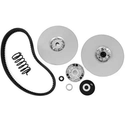 VEVOR Hinterradantriebskupplungssatz für Yamaha Gas Golf Cart G2-G22 ab 1985, Sekundärkupplungsantriebssatz mit Riemen JN6-G6201-03 JN6-G6201-04, Silber – Bild 9