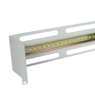 ALLNET 19″zbh. Gerätehalter für Hutschiene/DIN-Rail Geräte, T150mm/3HE, Lichtgrau, Frontmontage, ALLNET 19″zbh. Gerätehalter für Hutschiene/DIN-Rail Geräte, T150mm/3HE, Lichtgrau, Frontmontage,