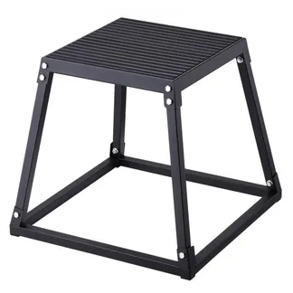 VEVOR Plyometrische Sprungbox, 458 mm Plyo-Box, Plyometrische Plattform Plyobox Schwarz, Rutschfeste Fitness-Übungs-Step-Up-Box für Heimtraining, Konditions-Krafttraining, Oberschenkel Trainieren VEVOR Plyometrische Sprungbox, 458 mm Plyo-Box, Plyometrische Plattform Plyobox Schwarz, Rutschfeste Fitness-Übungs-Step-Up-Box für Heimtraining, Konditions-Krafttraining, Oberschenkel Trainieren