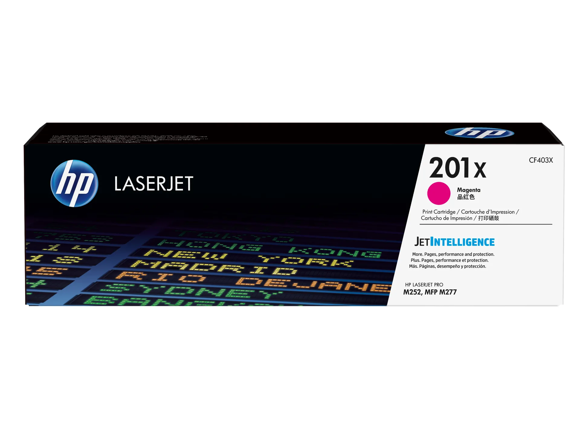 HP 201X Magenta Original LaserJet Tonerkartusche mit hoher Reichweite HP 201X Magenta Original LaserJet Tonerkartusche mit hoher Reichweite