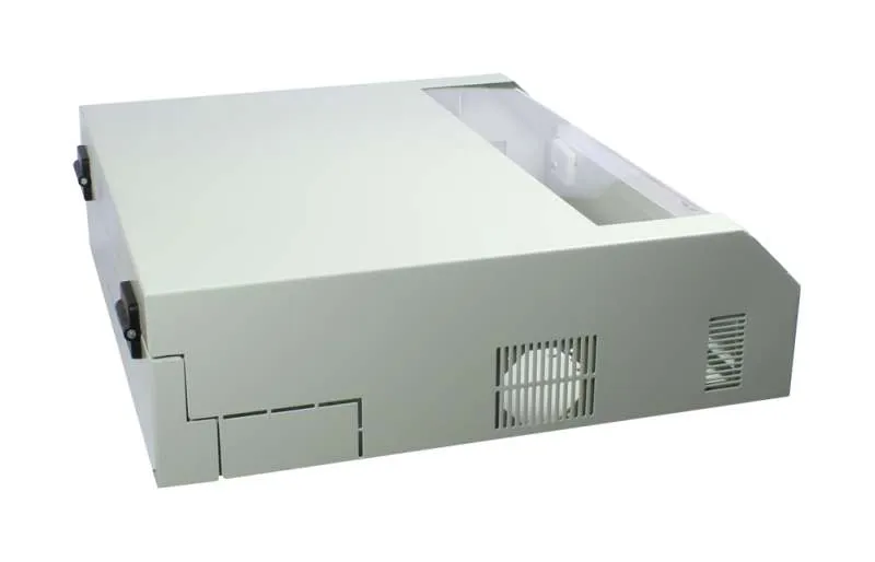 ALLNET 19"Wandgehäuse, 3HE, Vertikal, T145, Lichtgrau, SWV-Serie, – Bild 3