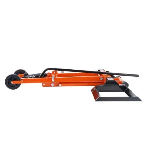 VEVOR Rasenmäherlift mit hydraulischem Wagenheber, 225 kg Tragkraft, Rasenmäherlift aus massivem Karbonstahl, verstellbarer beweglicher Rasenheber für Aufsitztraktoren und Zero-Turn-Rasenmäher – Bild 9