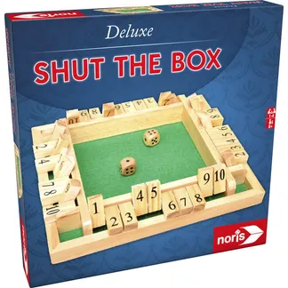 Deluxe Shut the Box, Brettspiel Deluxe Shut the Box, Brettspiel