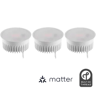 LED-Modul ITIUS, 4,8W, 500 Lumen, RGB + CCT, matter über Thread, 3er-Pack LED-Modul ITIUS, 4,8W, 500 Lumen, RGB + CCT, matter über Thread, 3er-Pack