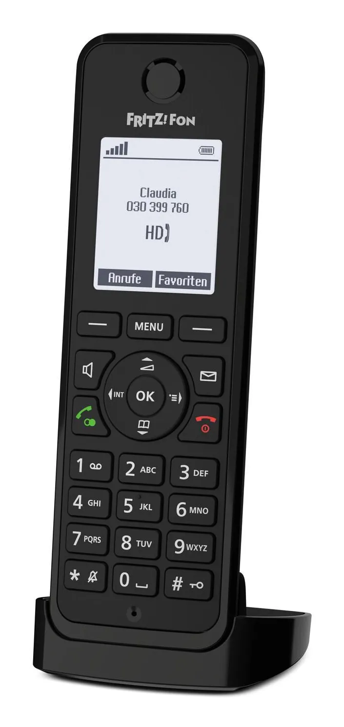 Fon M3 DECT-Telefon Anrufer-Identifikation Schwarz – Bild 4