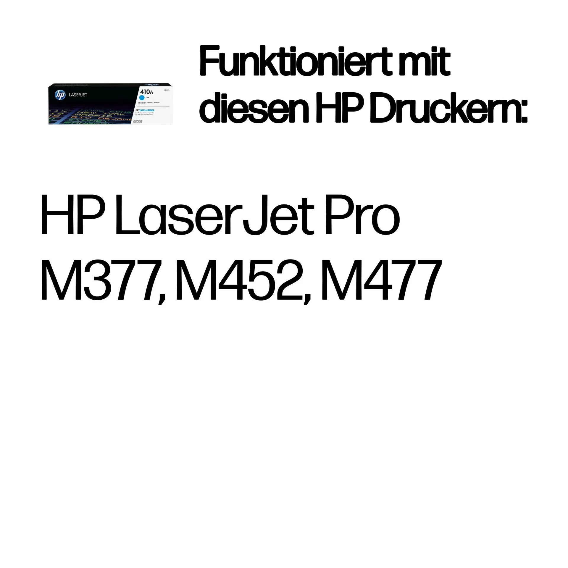 HP Original 410A Cyan LaserJet Tonerkartusche – Bild 2