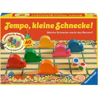 Tempo, kleine Schnecke! 40 Jahre Jubiläumsausgabe, Brettspiel Tempo, kleine Schnecke! 40 Jahre Jubiläumsausgabe, Brettspiel