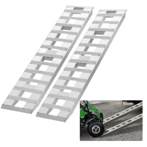 VEVOR Auffahrrampe, Verladerampe, Autorampe 2721,6 kg, breite Verladeschiene, Auto Laderampe 183 x 38 cm, 2 Stk. Rampen, für Motorrad, Anhänger, ATV, UTV, Gartentraktor, Rasenmäher, Dirtbike usw. VEVOR Auffahrrampe, Verladerampe, Autorampe 2721,6 kg, breite Verladeschiene, Auto Laderampe 183 x 38 cm, 2 Stk. Rampen, für Motorrad, Anhänger, ATV, UTV, Gartentraktor, Rasenmäher, Dirtbike usw.