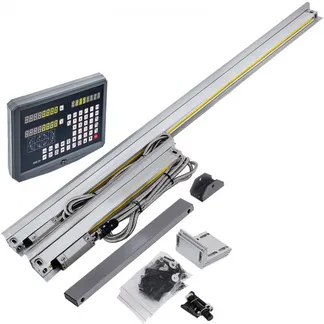 VEVOR 2 Achsen Digitalanzeige Linear Scale Hochpräzise, 220V Linearmaßstab, 10 Fuß Digital Display Linear Scale High Precision VEVOR 2 Achsen Digitalanzeige Linear Scale Hochpräzise, 220V Linearmaßstab, 10 Fuß Digital Display Linear Scale High Precision