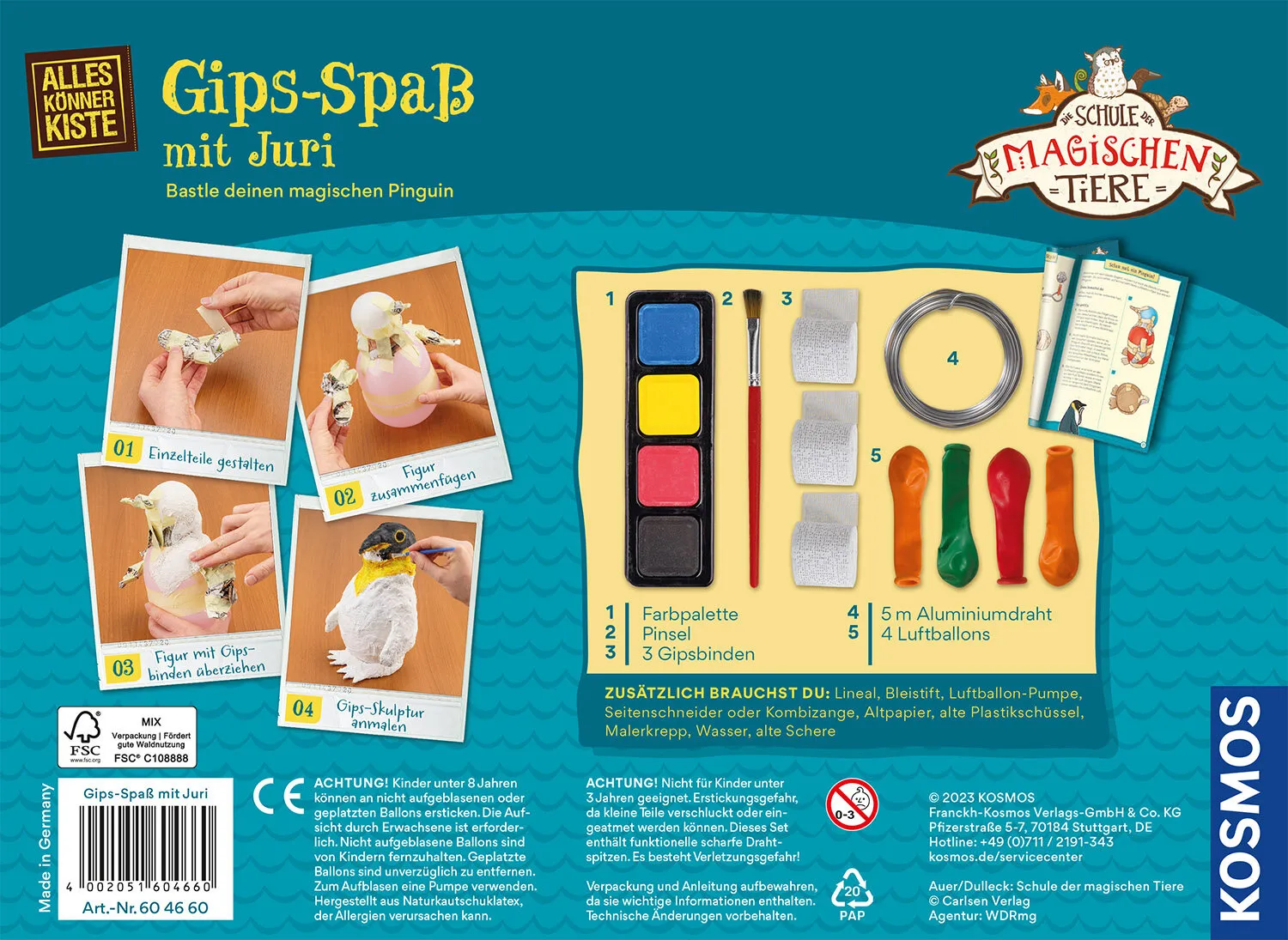Kosmos Die Schule Der Magischen Tiere - Gips-spass Mit Jur – Bild 2