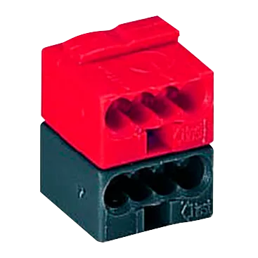 4-Leiter-Buchsenklemme WAGO, Ø0,8mm, 8 Klemmstellen, 2-polig, Einzellötstifte 4-Leiter-Buchsenklemme WAGO, Ø0,8mm, 8 Klemmstellen, 2-polig, Einzellötstifte