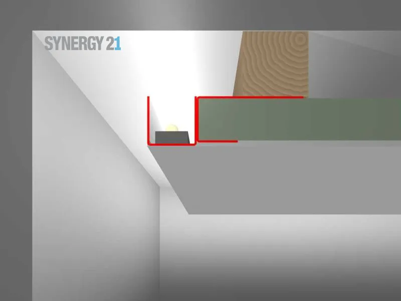 Synergy 21 LED Profil 200cm, Zinkblech TYP-A – Bild 2