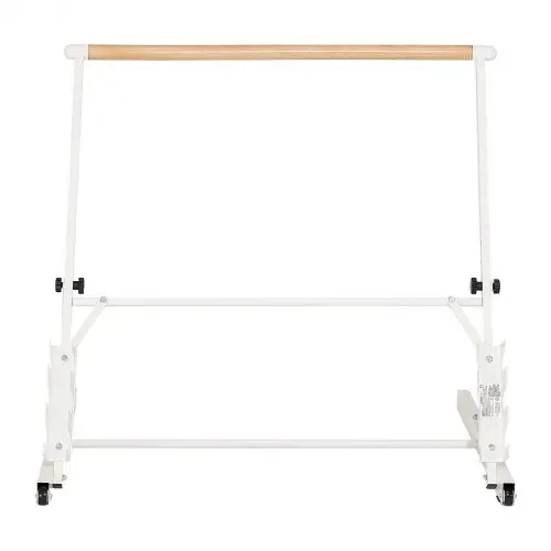VEVOR Ballettstange Tanzstange, höhenverstellbare (4-stufig / 812,8-965,2 mm) Stretchstange aus Holz für Ballettübung, Gleichgewichtstraining, Entspannungsübungen, Yogaübung – Bild 8