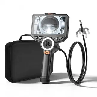 VEVOR Drehbare Endoskopkamera mit Licht, Inspektionskamera mit 360° beweglichem Kopf, IP67 Wasserdichte Rohrkamera mit 6 Zoll Display 1,5 m Kabel 7000 mAh Akku, 8 mm Boreskopkamera für Auto Haus VEVOR Drehbare Endoskopkamera mit Licht, Inspektionskamera mit 360° beweglichem Kopf, IP67 Wasserdichte Rohrkamera mit 6 Zoll Display 1,5 m Kabel 7000 mAh Akku, 8 mm Boreskopkamera für Auto Haus