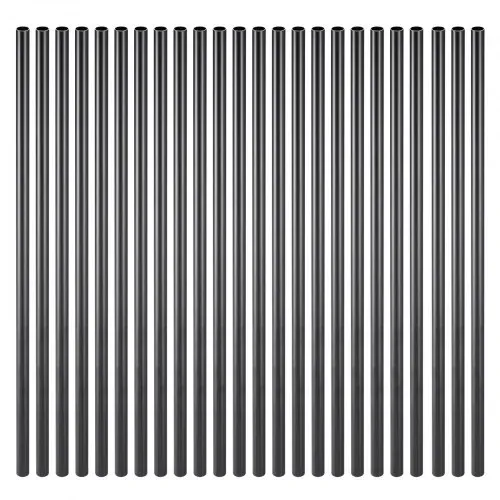 VEVOR Treppengeländer, 101er-Pack, 66 cm Alu-Treppenbaluster, 3/4 Zoll Metallspindelgeländer, Hohldeckgeländer mit Geländerkappen & Schrauben für Treppen, Veranda, Terrasse, Mattschwarz – Bild 10