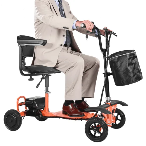 VEVOR 4-Rad-Elektromobil, klappbar 120 kg Tragkraft, Seniorenmobil, Mobilitätsroller, Elektrischer Rollstuhl mit 48-V-Lithiumbatterie, Vollgummireifen & 8° Steigfähigkeit, 12,5 km Reichweite VEVOR 4-Rad-Elektromobil, klappbar 120 kg Tragkraft, Seniorenmobil, Mobilitätsroller, Elektrischer Rollstuhl mit 48-V-Lithiumbatterie, Vollgummireifen & 8° Steigfähigkeit, 12,5 km Reichweite