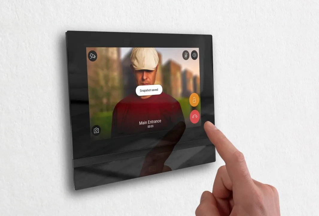 2N Innensprechstelle Indoor View für alle EntryCom *schwarz* – Bild 5