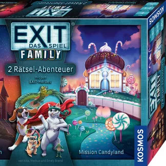 Kosmos EXIT – Das Spiel – Family: Schloss Gemeinstein/Mission Candyland Kosmos EXIT – Das Spiel – Family: Schloss Gemeinstein/Mission Candyland