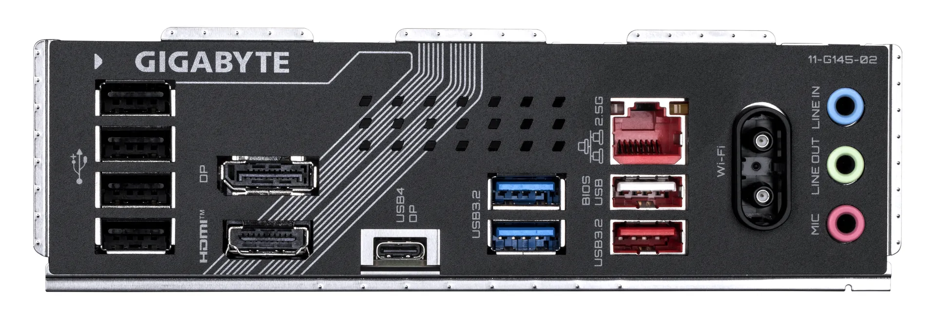GIGABYTE B860 GAMING X WIFI6E Mainboard - Intel Core Ultra CPUs, 12+1+2+1 Phasen VRM, bis zu 9066MHz DDR5, 1xPCIe 5.0 + 2xPCIe 4.0 M.2, 2,5 GbE LAN, WIFI 6E, USB4 – Bild 4