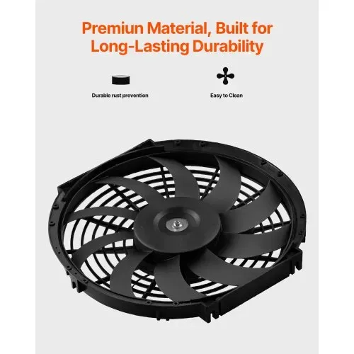 VEVOR Solar Ventilator, Belüftung, Lüfter, Φ340x70 mm, Dachbodenabluftventilator mit einstellbarem Thermostat, Außengitter, 1300 CFM Luftstromkapazität, für Giebel, Dach, Garage, Werkstatt – Bild 3