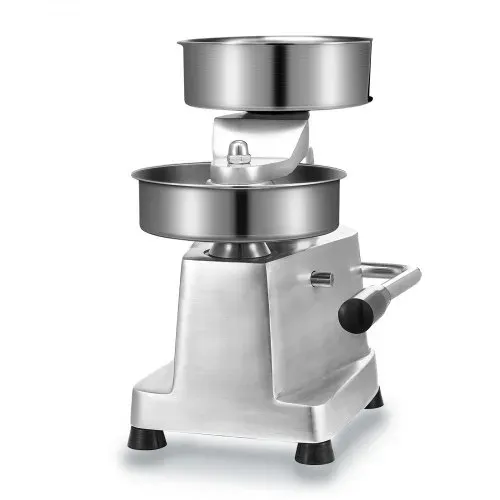 VEVOR Kommerzieller Burger-Patty-Maker, 150 mm/6 Zoll Hamburger-Rindfleisch-Patty-Maker, robuste, lebensmittelechte Edelstahlschüssel-Burgerpresse, Küchen-Fleischformmaschine mit 1000 Stück Patty-Papi – Bild 10