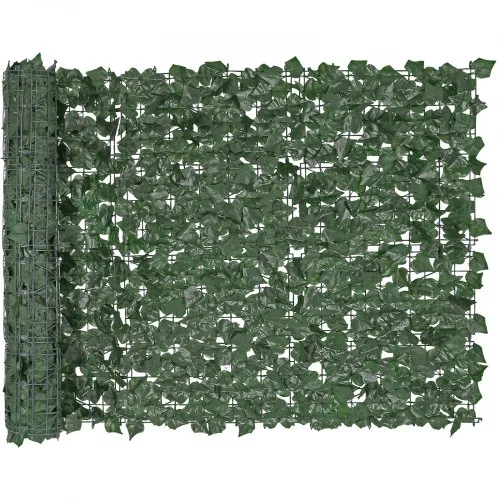 VEVOR Sichtschutzzaun Efeu, 99x249cm, künstlicher grüner Wandschirm, grüner Efeuzaun mit verstärkter Verbindung, künstliche Hecken mit Weinblättern, Dekoration für Garten, Hof, Balkon, Terrassendeko VEVOR Sichtschutzzaun Efeu, 99x249cm, künstlicher grüner Wandschirm, grüner Efeuzaun mit verstärkter Verbindung, künstliche Hecken mit Weinblättern, Dekoration für Garten, Hof, Balkon, Terrassendeko