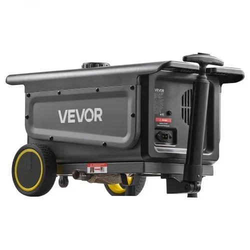 VEVOR Dieselheizung 5-8KW DC 12 V/24 V, tragbarer All in One Diesel-Lufterhitzer mit Bluetooth-App-Steuerung & Fernbedienung & LCD-Bildschirm, Trolley-Design, 5 L Kraftstofftank für Lkw – Bild 8