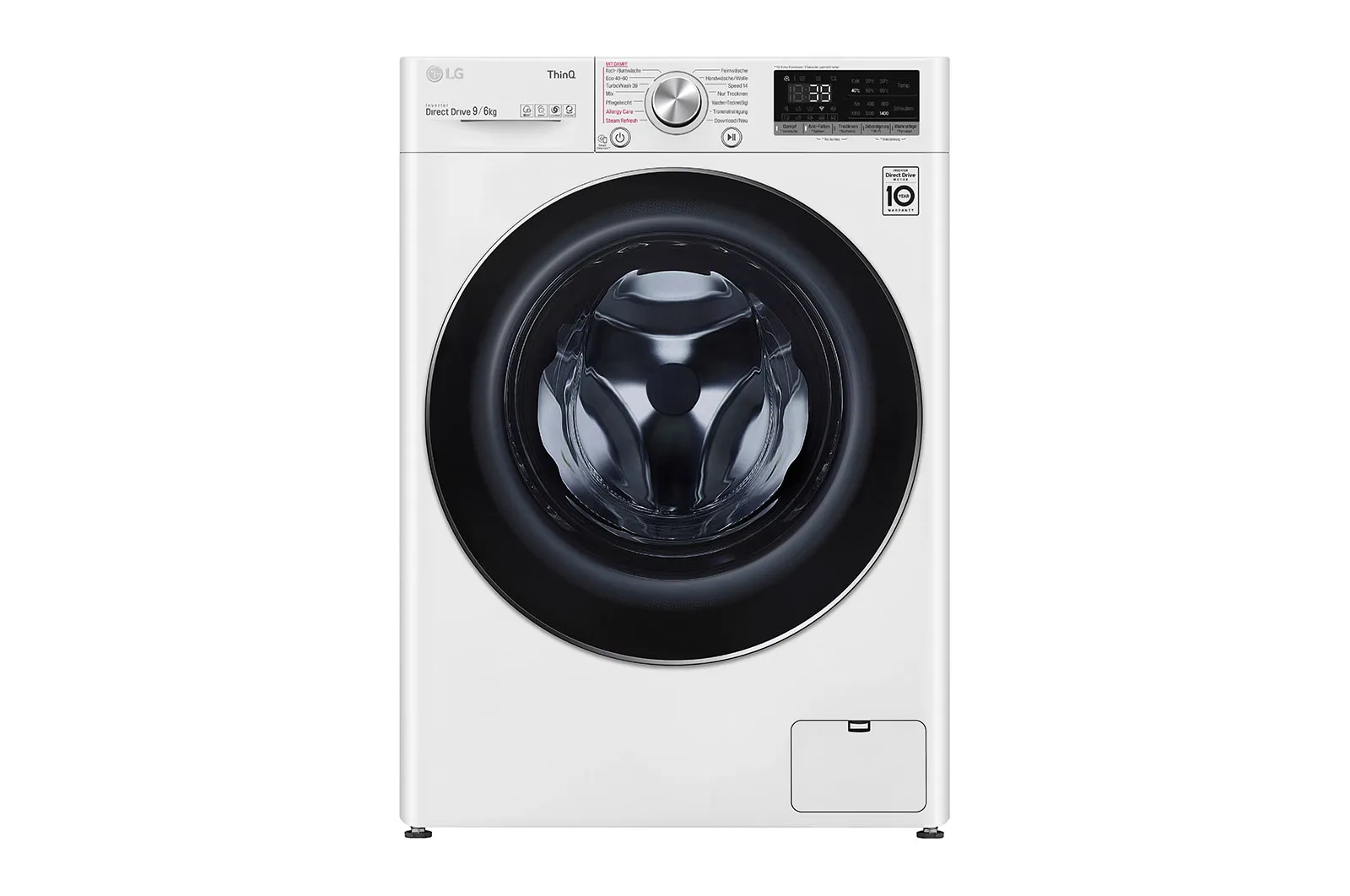 LG V7WD96H1A Waschtrockner Freistehend Frontlader Weiß LG V7WD96H1A Waschtrockner Freistehend Frontlader Weiß