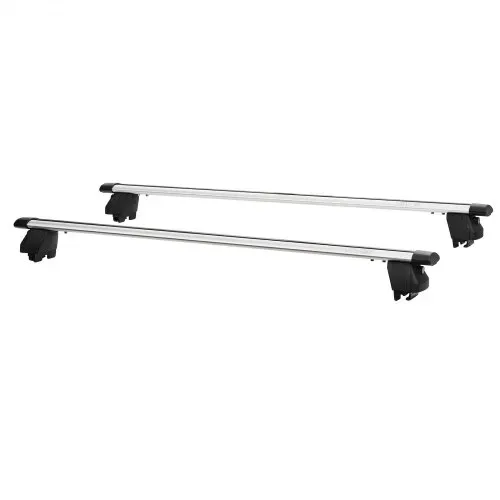 VEVOR 2 x Dachgepäckträger Querträger 75 kg Tragkraft, Abschließbare Dachträger für PKW SUV, Passend für Erhöhte & Bündige Dachreling, 180-1035 mm Relingabstand, für Dachbox Kanu Fahrrad Transportkorb – Bild 10