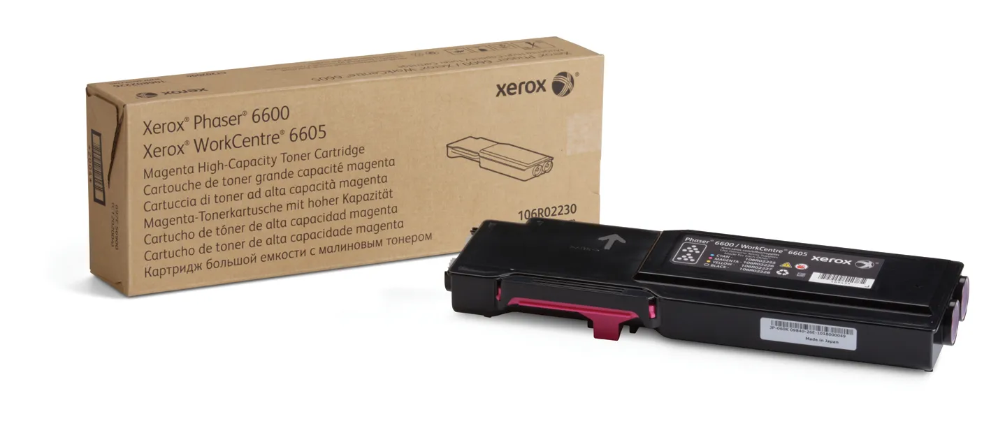Xerox Phaser™ 6600, WorkCentre™ 6605 -Tonermodul Magenta Xerox Phaser™ 6600, WorkCentre™ 6605 -Tonermodul Magenta