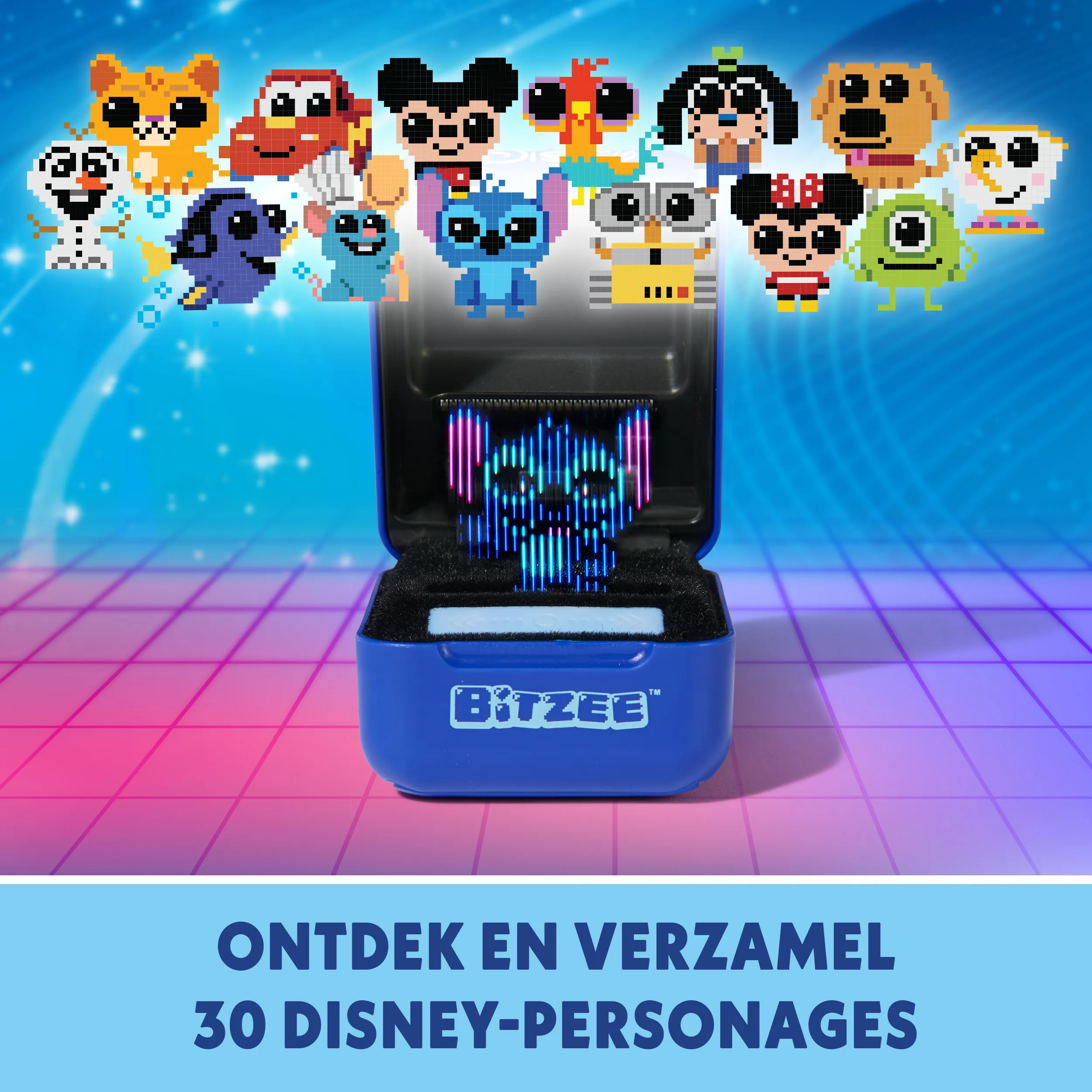Bitzee Disney - Digitale Charaktere zum Anfassen, interaktives Spielzeug mit 30 virtuellen elektronischen Figuren, die auf Bewegung und Berührung reagieren – Bild 2