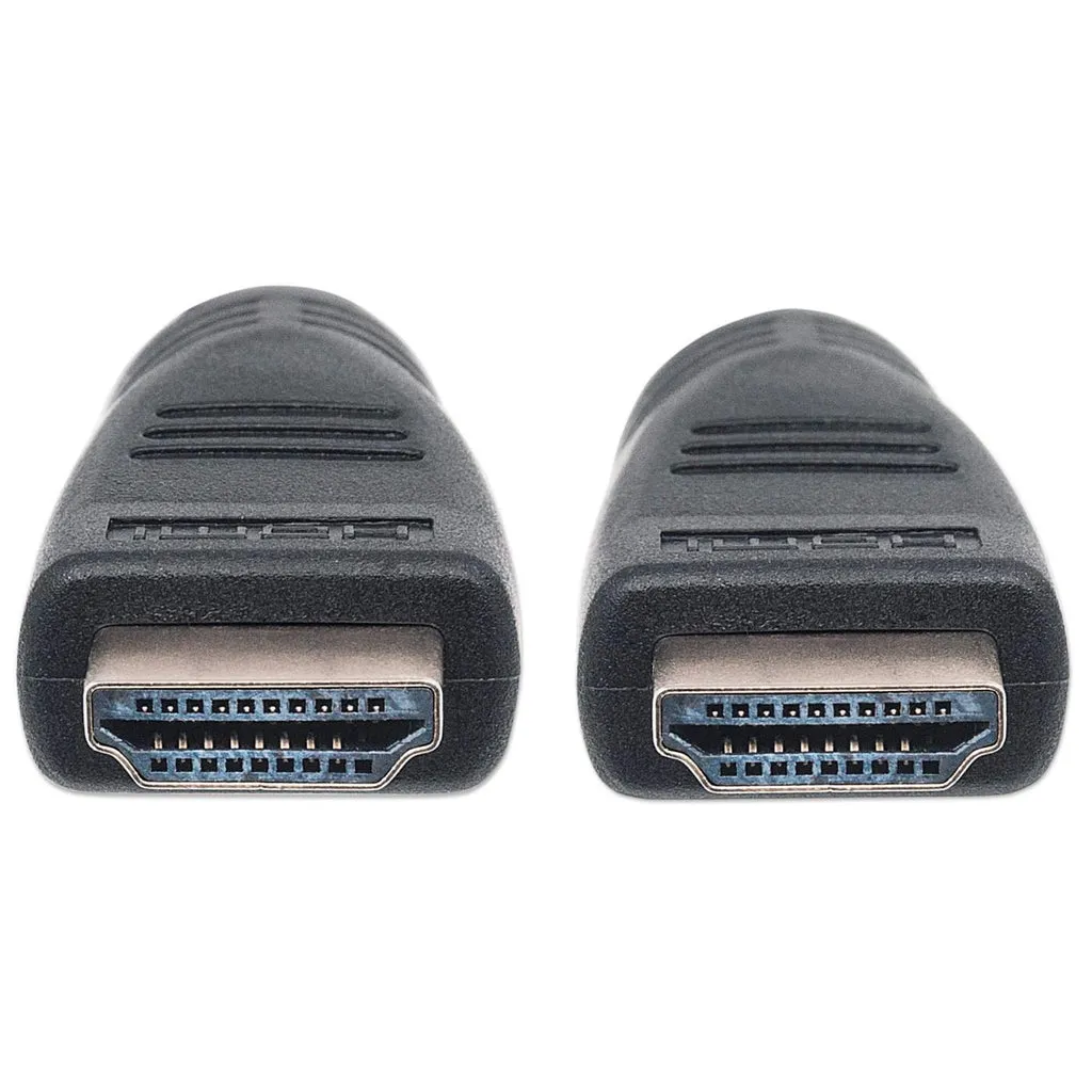 Manhattan High Speed HDMI-Kabel mit Ethernet-Kanal, CL3-zertifiziert für Wandinstallationen, HEC, ARC, 3D, 4K@60Hz, CL3, HDMI-Stecker auf HDMI-Stecker, geschirmt, schwarz, 10 m – Bild 3