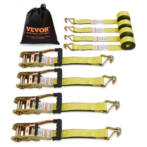 VEVOR 4er-Set Spanngurt 0,05 x 4,6 m Zurrgurt 2268 kg Ratschenzurrgurt Polyester-Gurt und Kohlenstoffstahl-Haken Befestigungsgurt Ratschenspanngurt Ideal für Motorräder Fahrräder Kajaks UTV Boote ATV VEVOR 4er-Set Spanngurt 0,05 x 4,6 m Zurrgurt 2268 kg Ratschenzurrgurt Polyester-Gurt und Kohlenstoffstahl-Haken Befestigungsgurt Ratschenspanngurt Ideal für Motorräder Fahrräder Kajaks UTV Boote ATV