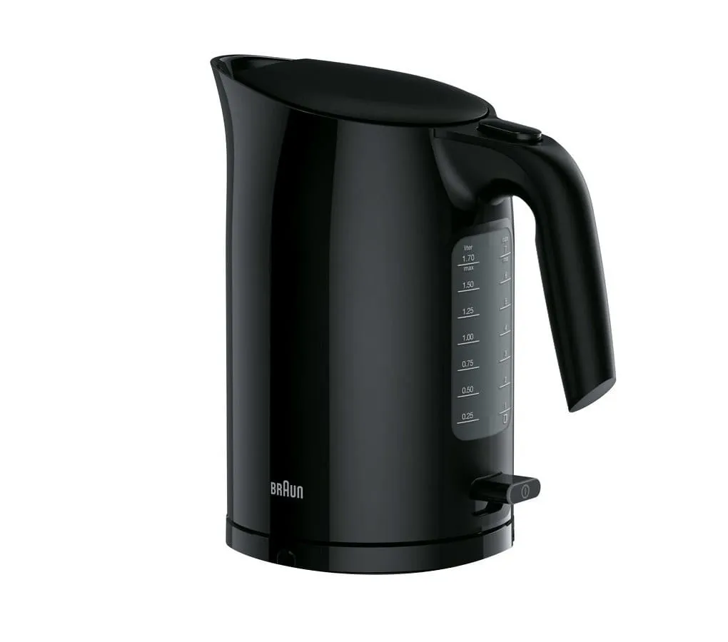 Braun PurEase WK 3100 BK Wasserkocher 1,7 l 2200 W Schwarz Braun PurEase WK 3100 BK Wasserkocher 1,7 l 2200 W Schwarz