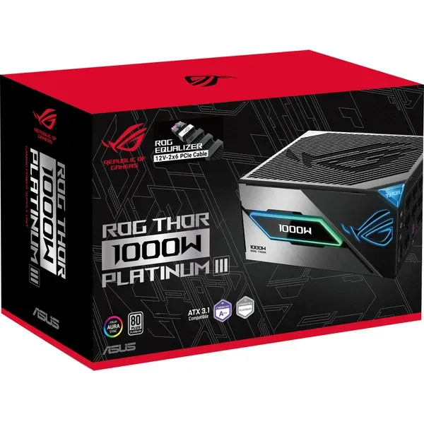 ASUS ROG -THOR-1000P3-GAMING-E Netzteil 1000 W 20+4 pin ATX ATX Schwarz – Bild 12