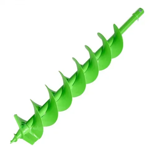 VEVOR Erdbohrer für Bohrmaschine, Ø 790x120 mm Gartenbohrer, kompatibel mit Bohrern mit 20 mm Innendurchmesser, Pfahlbohrer, Durchlässenbohrer, Grabungswerkzeug zum Pflanzen und Bohren – Bild 9