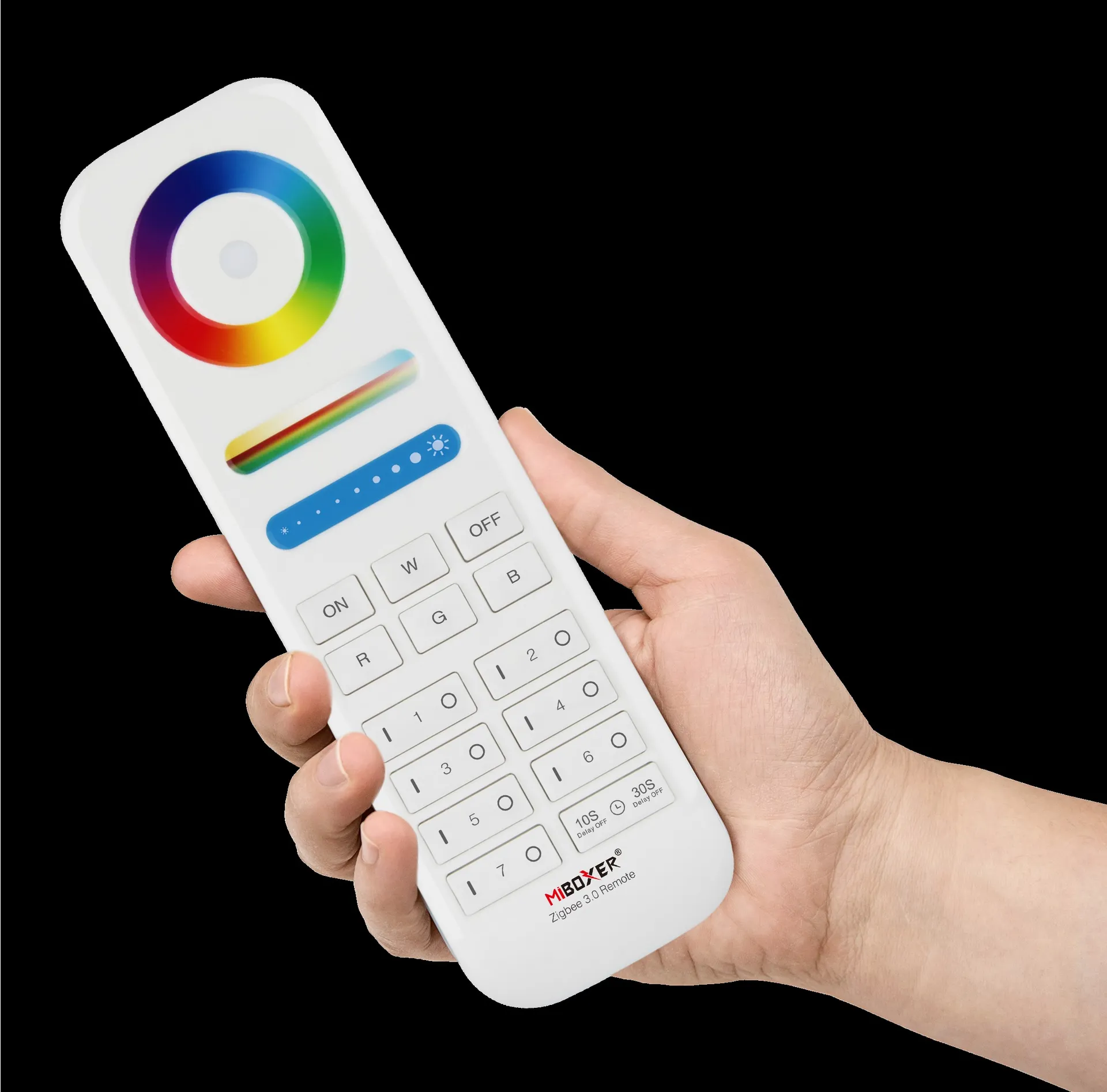 MiBoxer FUT089Z LED Fernbedienung RGB-WW (RGB-CCT) Zigbee 3.0 7 Zonen – Bild 3