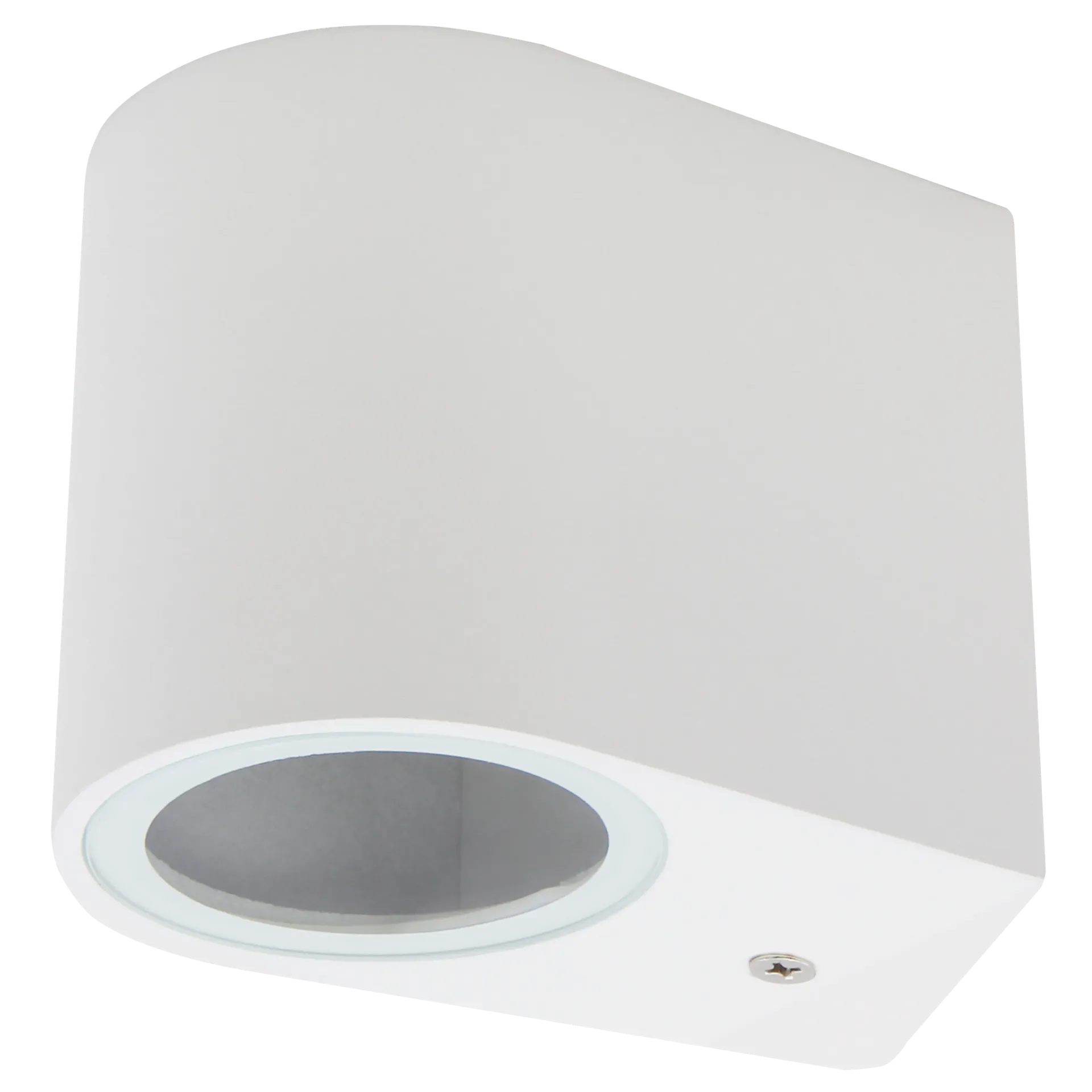 Wandleuchte McShine “Oval-W“ weiß, IP44, 1x GU10, Aluminium Gehäuse Wandleuchte McShine “Oval-W“ weiß, IP44, 1x GU10, Aluminium Gehäuse