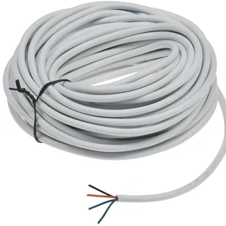 RGB LED-Stripes Kabel 10m 10m, 4 adrig-rot-grün-blau-schwarz, rund RGB LED-Stripes Kabel 10m 10m, 4 adrig-rot-grün-blau-schwarz, rund